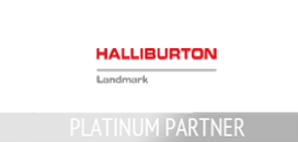 Halliburton logo platinum partner